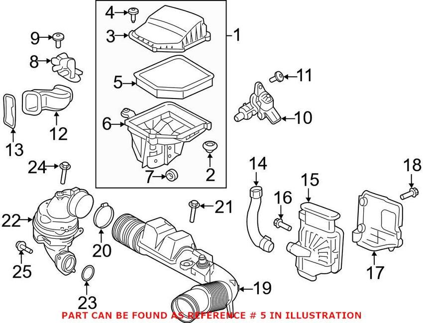 Volvo Engine Air Filter 31370089